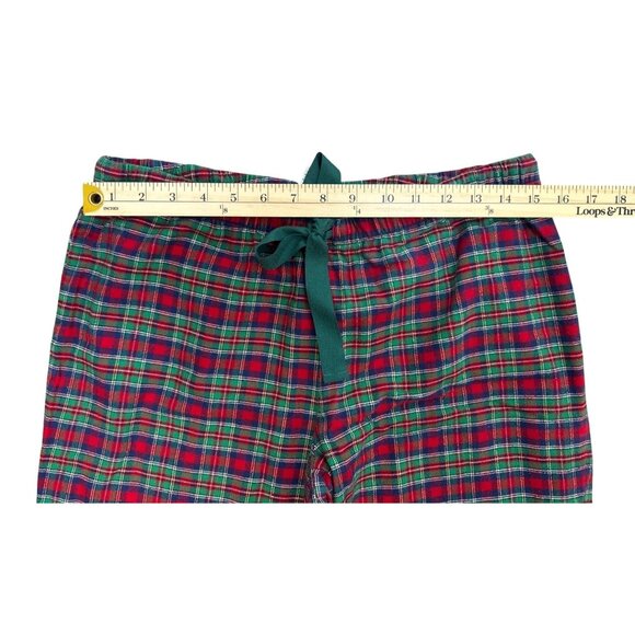 Vineyard Vines Plaid Flannel Pajama Lounge Pants Men's S/P Red Green Christmas - Picture 5 of 6